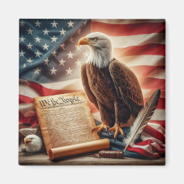 Amerikanska Örn-patriotism Magnet