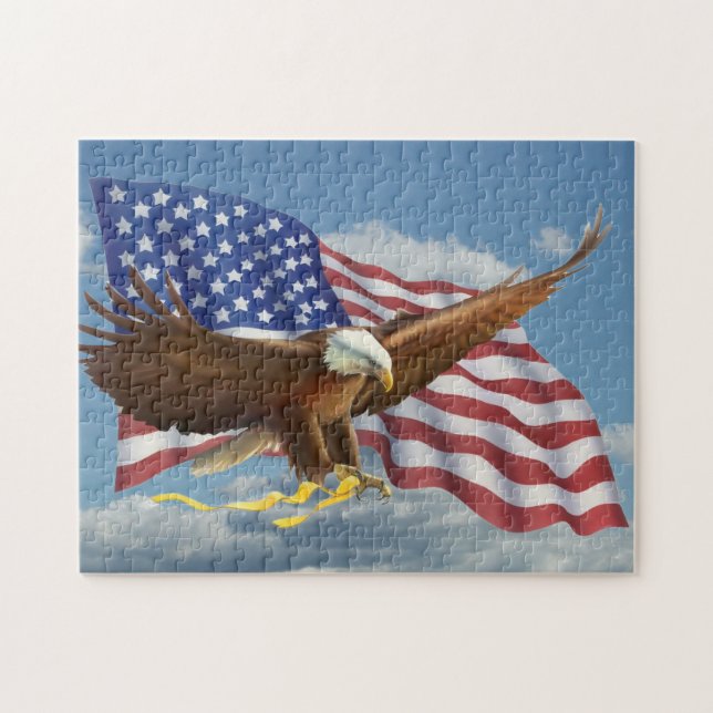 Amerikanska Örn Pussel (Horisontell)
