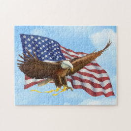 Amerikanska Örn Pussel