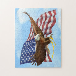 Amerikanska Örn Pussel