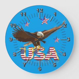 Amerikanska örn stor klocka