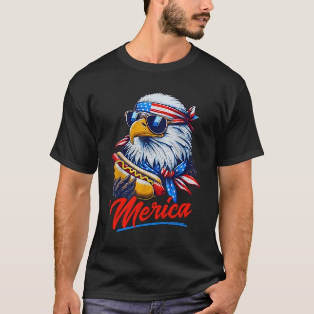 Amerikanska örn t shirt (Framsida)