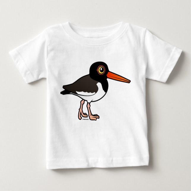 Amerikanska Oystercatcher T-shirt (Framsida)