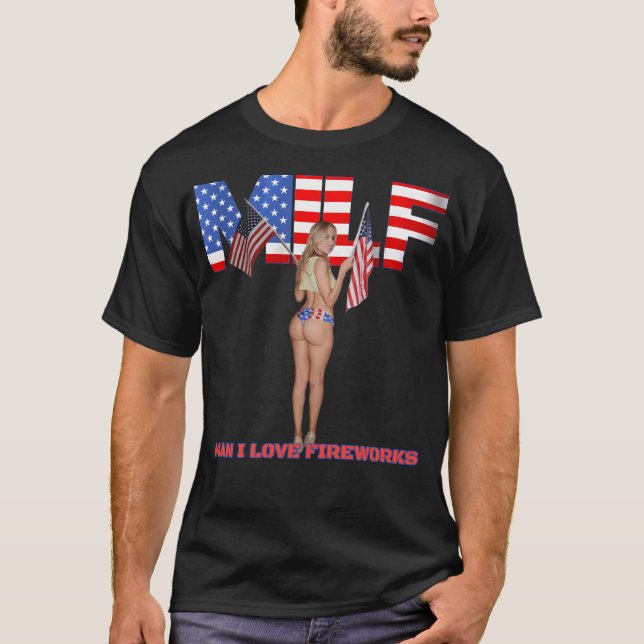 Amerikanska Paj T Shirt (Framsida)