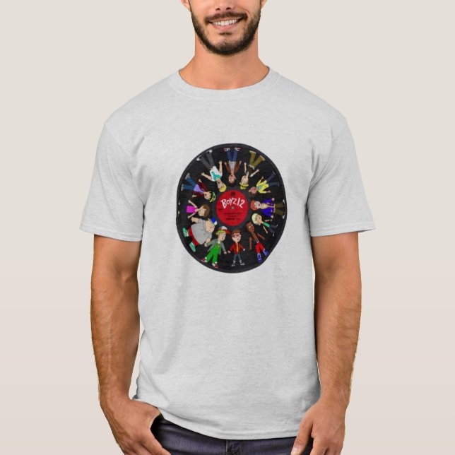 Amerikanska Pappa Boyz 12 T Shirt (Framsida)