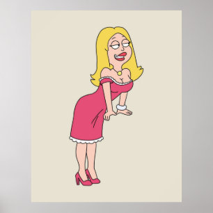Amerikanska Pappa Hett Francine Poster
