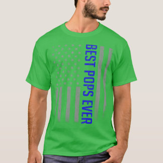 Amerikanska Pappa-skirtgåva för Fars dag bästa T Shirt