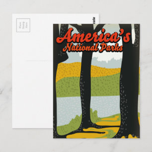 Amerikanska Parker Vykort