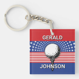 Amerikanska patriotiska Golfkonstruktionen