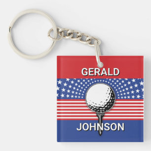 Amerikanska patriotiska Golfkonstruktionen