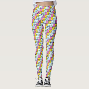 Amerikanska periodiska bord-lag leggings