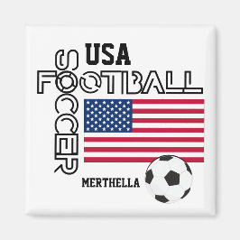 Amerikanska Personligen Fotboll Magnet