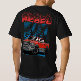 Amerikanska Pickupa Lastbil RAM 1500 Rebel T-Shirt