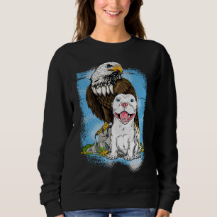 Amerikanska pit Bulls& Örn T Shirt