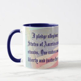 Amerikanska pordge Allegiance Coffee Mugg