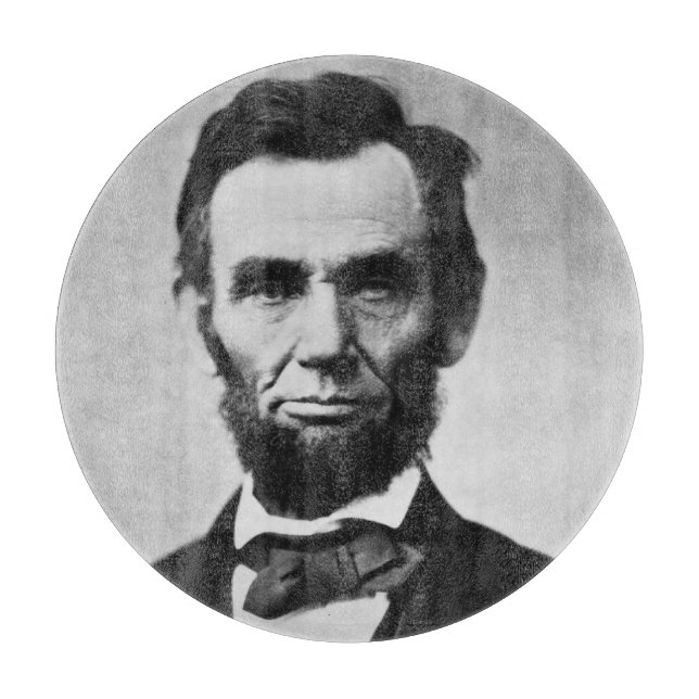 Amerikanska presidenten Abraham Lincoln, inbördesk (Framsidan)