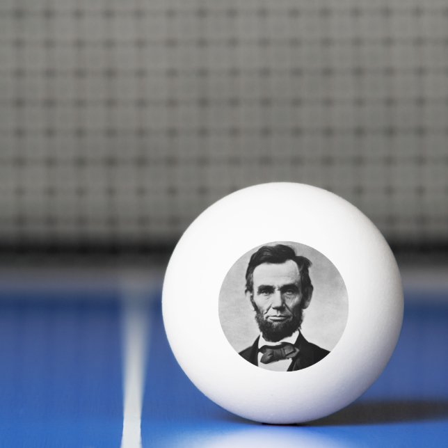 Amerikanska presidenten Abraham Lincoln, inbördesk Pingisboll (Netto)