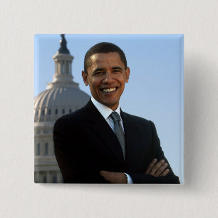 Amerikanska presidenten Barack Obama som amerikans Knapp