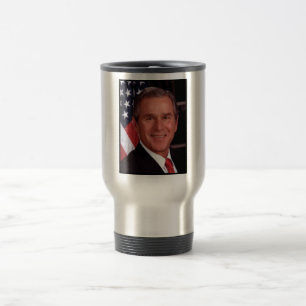 Amerikanska presidenten George Bush julkort Resemugg