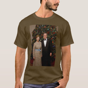 Amerikanska presidenten George Bush julkort T Shirt