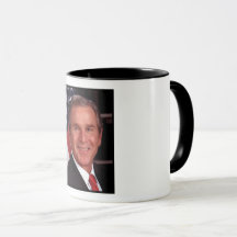 Amerikanska presidenten George Bushs julkort