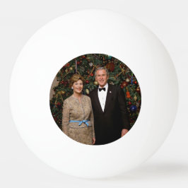 Amerikanska presidenten George Bushs julkort Pingisboll