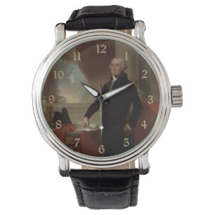Amerikanska presidenten George Washington Lansdown Armbandsur