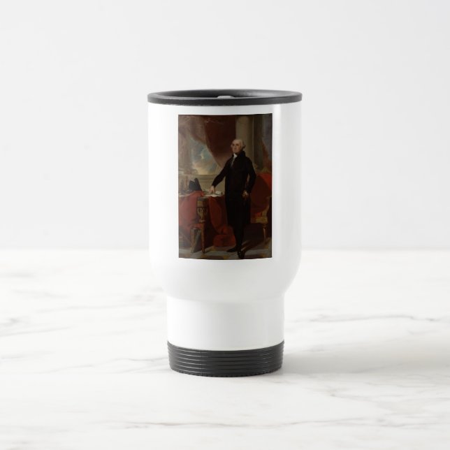 Amerikanska presidenten George Washington Lansdown Resemugg (Center)