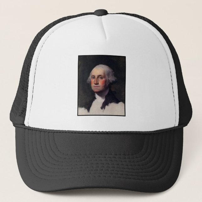 Amerikanska presidenten George Washingtons målning Keps (Framsida)