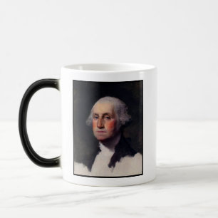 Amerikanska presidenten George Washingtons målning Magisk Mugg