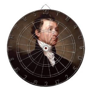 Amerikanska presidenten James Monroes porträtt Darttavla