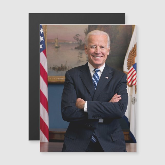 Amerikanska presidenten Joe Biden som senator (Fram/baksida)