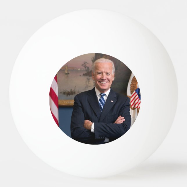 Amerikanska presidenten Joe Biden som senator Pingisboll (Framsidan)