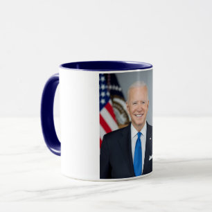 Amerikanska presidenten Joe Biden Vita huset Foto Mugg