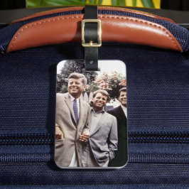 Amerikanska presidenten John Kennedy & Robert & Te Bagagebricka