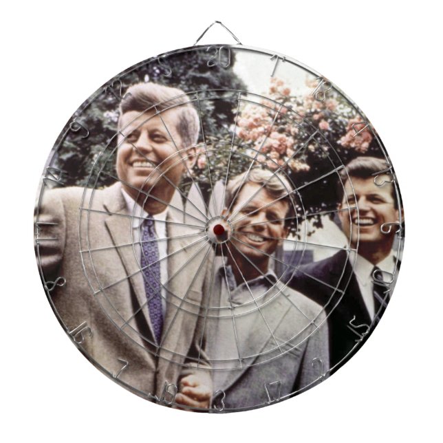 Amerikanska presidenten John Kennedy & Robert & Te Darttavla (Framsidan)