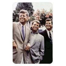 Amerikanska presidenten John Kennedy & Robert & Te