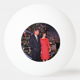 Amerikanska presidenten John Kennedys julkort Pingisboll