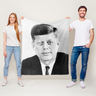 Amerikanska presidenten John Kennedys presidentska Fleecefilt