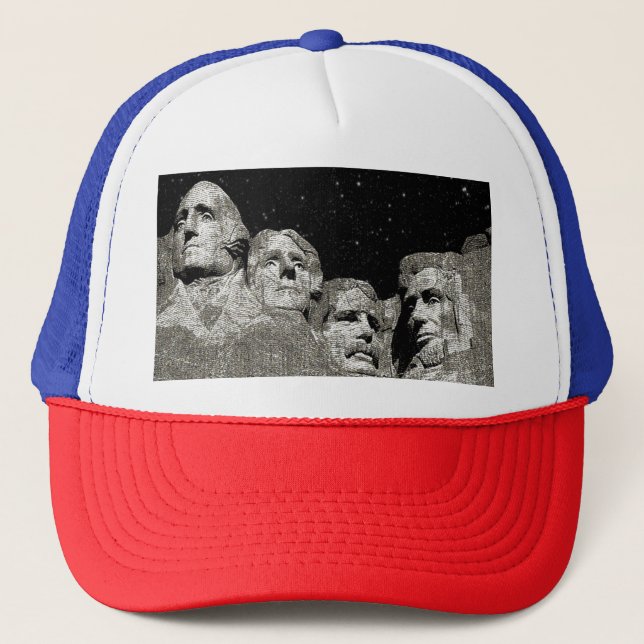 Amerikanska presidenterna Mount Rushmore Keps (Framsida)