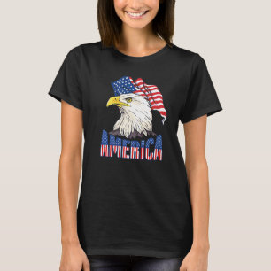 Amerikanska Pridet 4 juli Sam Liber T Shirt