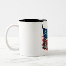 Amerikanska Pridet Mugg - Patriotisk design
