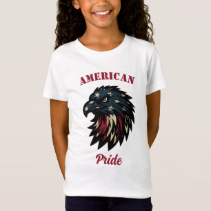 Amerikanska Pridet, Patriotic Rött vitt blått Eagl T Shirt