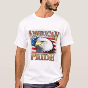 Amerikanska Pridet Patriotic Tee Shirt