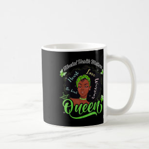 Amerikanska psykiska hälsoproblem Woman Warrior Qu Kaffemugg