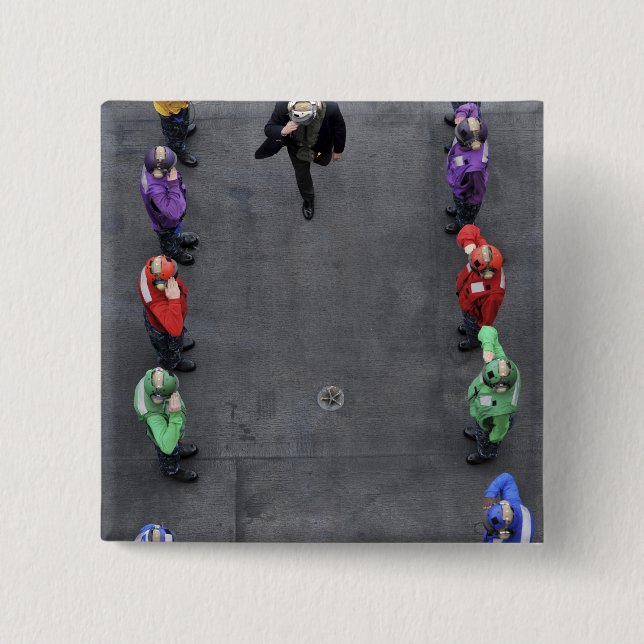 Amerikanska regnbågsidepojkar knapp (Framsida)