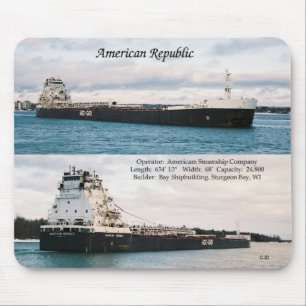 Amerikanska republiken mousepad musmatta
