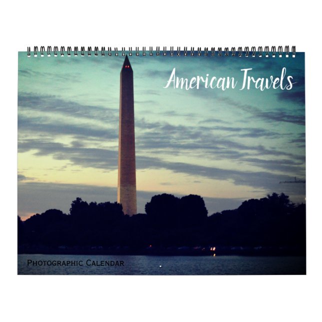 amerikanska resor 2027 stora kalender (Omslag)