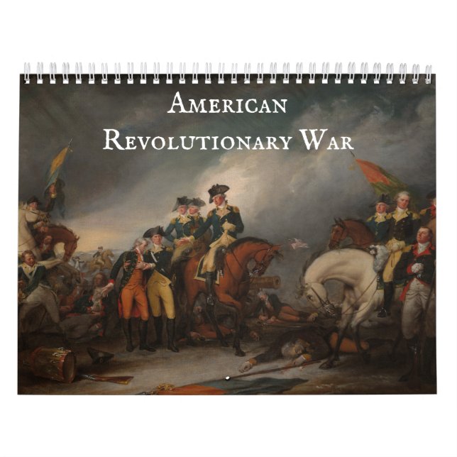 Amerikanska revolutionära Krig Kalender (Omslag)