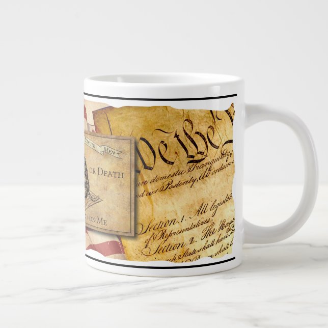 Amerikanska revolutionskriget jumbo mugg (Höger)